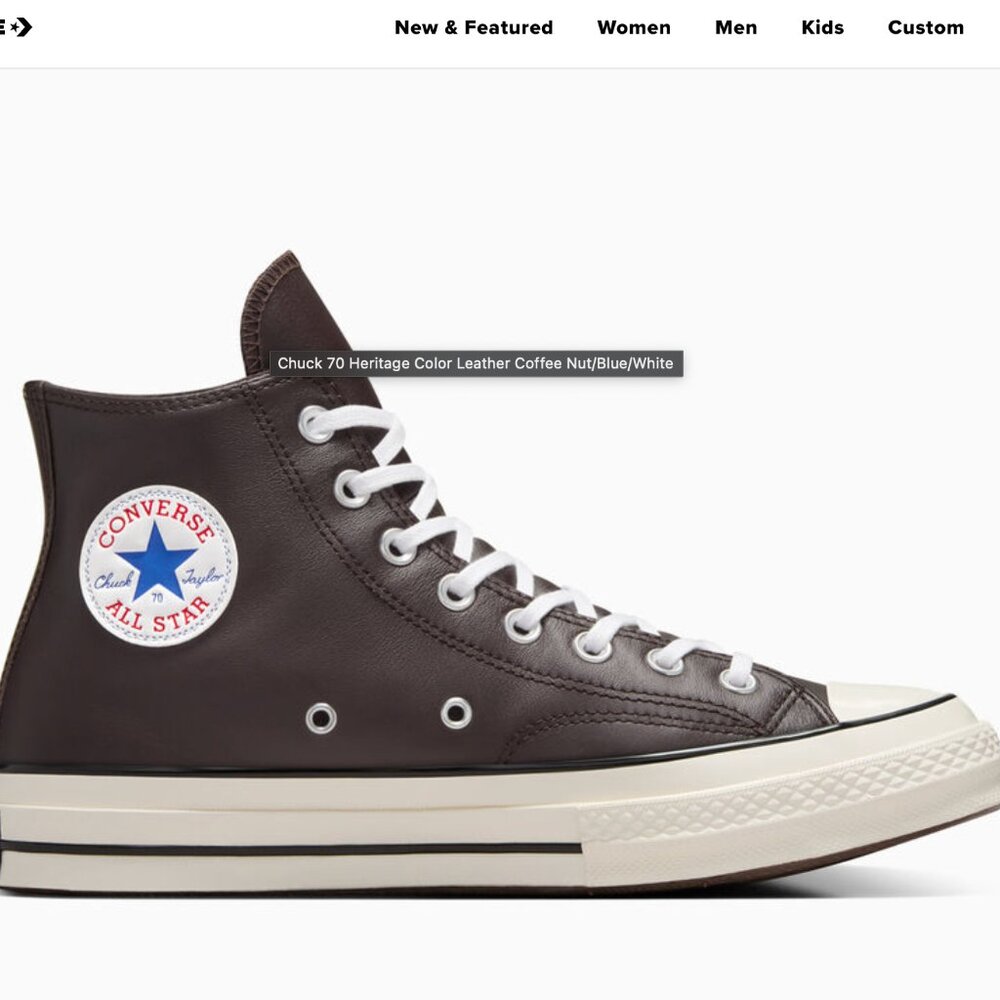Custom Chuck Taylor All Star Leather